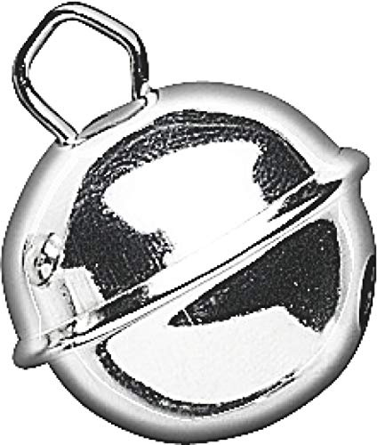 Gütermann / KnorrPrandell 8605556 - Metallglöckchen vernickelt 24mmØ, 4 Stück/Beutel