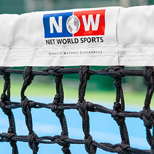 Vermont 3.5mm DT Championship Tennis Net [42ft] | ITF Regulation Net | Professional Tennis Net System | Tennis Accessories for Clubs | Tennis Club Essentials