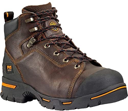 Timberland Pro Endurance 6 PR Uomo US 9 Marrone Scarponi da Lavoro
