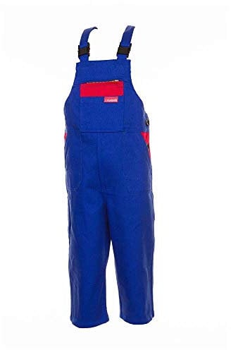 Planam 164086 Salopette Bambino, Multicolore, 164134