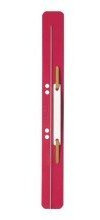 Leitz 3711-00-25 Heftstreifen und Aktenbinder PP 3.5 x 31 cm 25 Stück rot