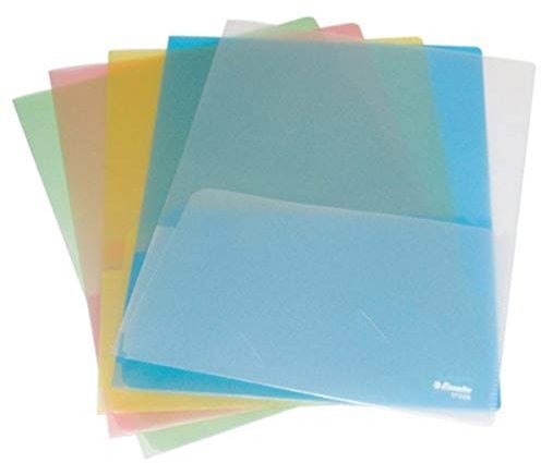 Esselte 17325 Mappen mit 2 Taschen, 5 Stück