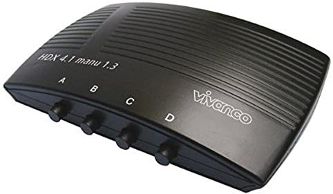 Vivanco HDMI 1.3 Umschalter, 4 nach 1, manuell