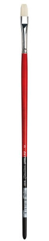 Da Vinci 5123 Series Oil Painting Brush, Bristle, Red, 32.5 x 1.1 x 30 cm