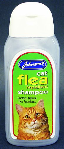Johnsons Cat Flea Repellent Shampoo 125ml (WC)(G034)