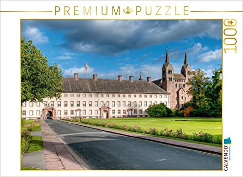 CALVENDO Puzzle Schloss Corvey | 1000 Teile Lege-Größe 64 x 48 cm Foto-Puzzle für glückliche Stunden
