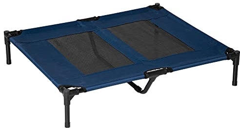 PawHut Cama para Mascotas Perros Gatos Desmontable Portatil Camping al Aire Libre Resistente al Agua