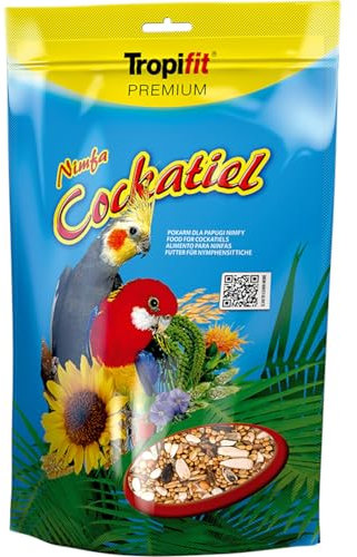 COCKATIEL 700g - Misto di granaglie e semi per cacatuidi e altri pappagalli di medie dimensioni