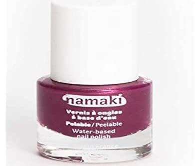 Namaki Abziehbarer Nagellack für Kinder, Himbeere, VF3