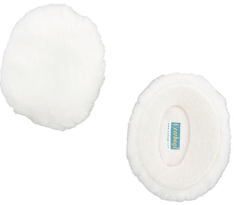 Earbags Ohrenwärmer Fashion, Kunstfell Weiß, M