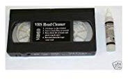 K1- NEW S/VHS VIDEO HEAD CLEANER + FLUID VHS/PAL/SECAM