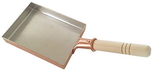 Nakamura Copper Manufactory Copper Egg pot 13 length (13 cm 18 cm) Professional favorite egg-fired appliances Frying pan for egg-fried eggs are fluffy mellow in Japan