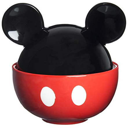(Mit Deckel) SAN2097-MM Disney Mickey Mouse Sch?ssel (Japan-Import)