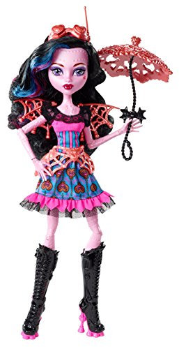 Mattel CCB40 - Monster High Fatale Fusion Hybriden Draculaura/Robecca, Puppe