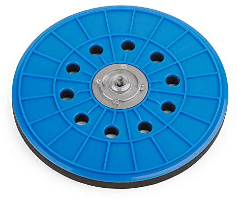 Klett Schleifteller 225 | Stützteller für Klett-Schleifpapier mit Lochung | Ø 225 mm | Für Langhalsschleifer, Bauschleifer und Schleifgiraffe