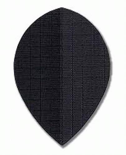 Nylon Flight PEAR, Farbe Schwarz, 1 Satz = 3 Stück
