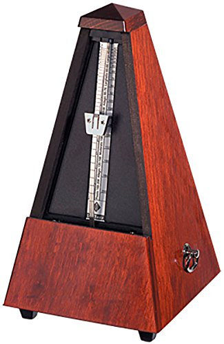 Wittner Mälzel-Metronom (Pyramidenform, Holzkasten mit Glocke)