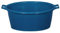 Aluminium et Plastique RIVBQOV70 Baquet Ovale Plastique Bleu 70 L