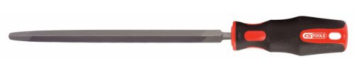 KS Tools 157.0913 Lime d'affûtage tiers-point effilé demi-douce 125 mm