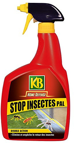 KB HOME DEFENSE HDSTOPN - Pulvérisateur Stop Insectes Rampants 800 ml - Elimine et empêche le retour des insectes rampants d'intérieur (fourmis, blattes, cafards) -Efficace 6 semaines- Prêt à l'emploi