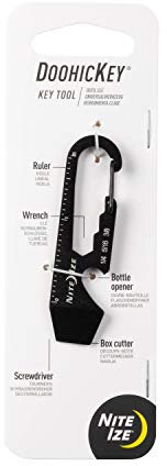 Nite Ize KMT-01-R3 Doohic Key Tool, Black
