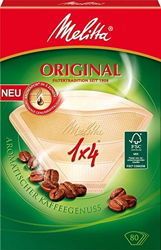 Kaffeefiltertüte Typ 1x4