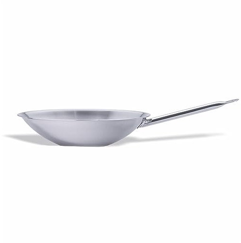 Pujadas 239136 Wok 36 cm avec manche creux en acier inoxydable mehrsc
