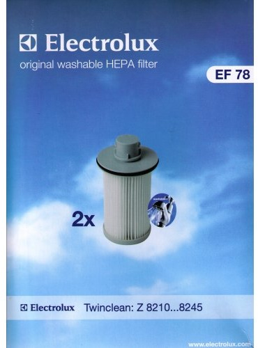 Electrolux 9001967018 Réfrigérateur Accessoires Ef78 Filtre HEPA Twin Clean Lot de 2