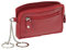LEAS Portachiavi, Vera Pelle, rosso Special Edition''