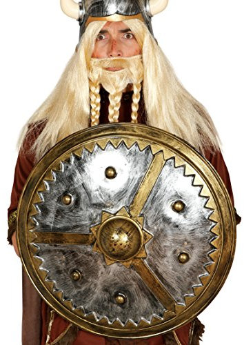 FIESTAS GUIRCA Escudo Vikingo Redondo 61 CMS.
