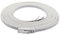 7,5m - CAT7 cable de red plano blanco - 1 pieza 10 Gbit/s Gigabit LAN piso flaco cable Patch compatible con compatible con CAT5 CAT6 CAT7 CAT8 Cat8 cinta Lan cable