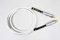 M&HONG Van Damme White Ultra X Subwoofer Cable 5 Metre Single Length Terminated With HQ Gold Plated RCA Phono Plugs