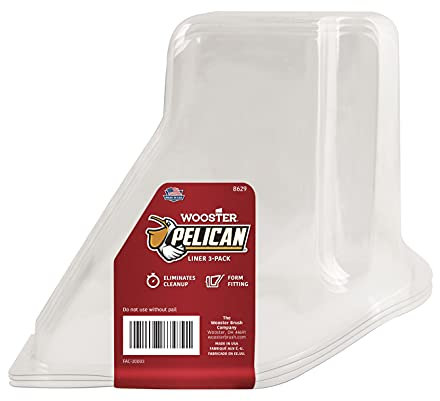 Wooster Brush Pelican Hand Held Pail, 3-Pack Liners
