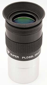 TS-Optics Super Plössl Okular 25mm 1,25 für Teleskop, TSSP25
