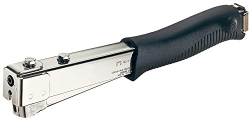Rapid R11 Hammer Tacker for Roofing/Membranes/Carpeting, Strong All-Steel Construction, Hammer Stapler, Uses Flatwire Staples No. 140, 6-10mm, Blister Pack (20725902), Metal