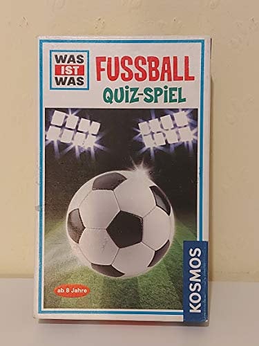 KOSMOS 699734 was ist was Fussball, spannendes Quiz-Spiel für Kinder ab 8 Jahre, Trumpfspiel Kartenspiel für Kinder, Fußball Quartett, Cooles Fußball Spiel