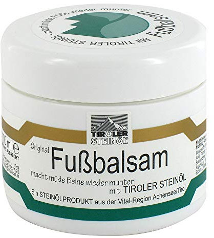 TIROLER STEINÖL Fußbalsam 100 ml