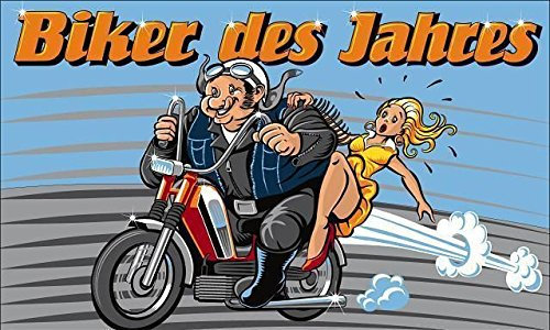 U24 Fahne Flagge Biker des Jahres 90 x 150 cm
