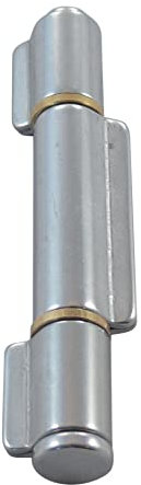 Weld-on Scharnier mit abnehmbarem Stift mit 3 Blättern, 100 mm, A2