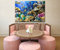 wandmotiv24 Wandbild Unterwasser Acrylglas - XL - 120x84cm (BxH) Wand-Bilder XXL, Dekoration Wohnung modern, Wanddeko groß für Wohnzimmer WB0011