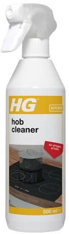HG Hob Cleaner Spray, Induction, Ceramic, Electric, and Gas Hobs, Hob Shine & Effective Metal & Glass Cleaner, Hygienic Kitchen Cleaner & Degreaser for Everyday Use - 500ml