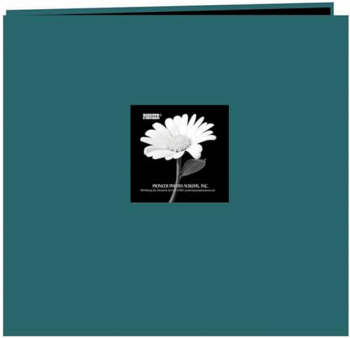 Pioneer 30,5 x 30,5 cm Buch, Stoffeinband, Album mit Fenster, rot, Majestic Teal, 30,5 x 30,5 cm