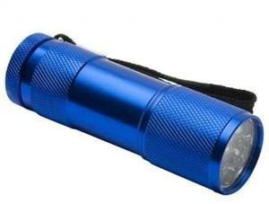 9 LED SUPER BRIGHT TORCH (Blue)