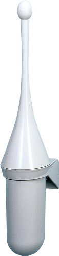 ALLCARE 5594 PlastiQline PQBrush WC-Bürstenhalter aus Kunststoff Weiß
