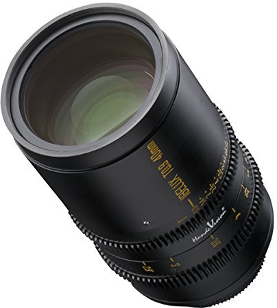 Handevision Ibelux 40mm 1:0,9 VCSC-Objektiv für Micro Four Thirds (manueller Fokus, für APS-C Sensor gerechnet, Filterdurchmesser 67mm, stufenlose Blendeneinstellung, ausziehbarer Gegenlichtblende)