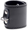 XR Brands - Strict - Leder Hodenstrecker mit D-Ring - Schwarz