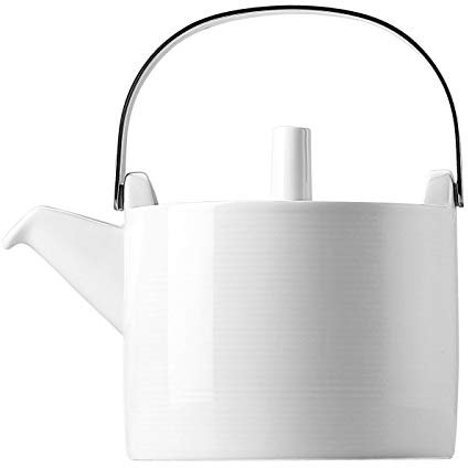 Rosenthal Teapot 6 P. 3-Piece Set, Porcelain, White