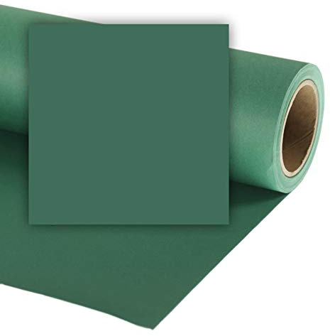 LL CO537 Colorama 1.3 x 11 m Spruce Green Background Paper