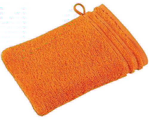 Vossen Calypso Feeling Waschhandschuh 22 x 16 cm orange