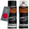 TRISTARcolor Autolack Spraydosen Set für Renault/Alpine 727 Rouge Vif/Spanisch Rot Basislack Klarlack Sprühdose 400ml